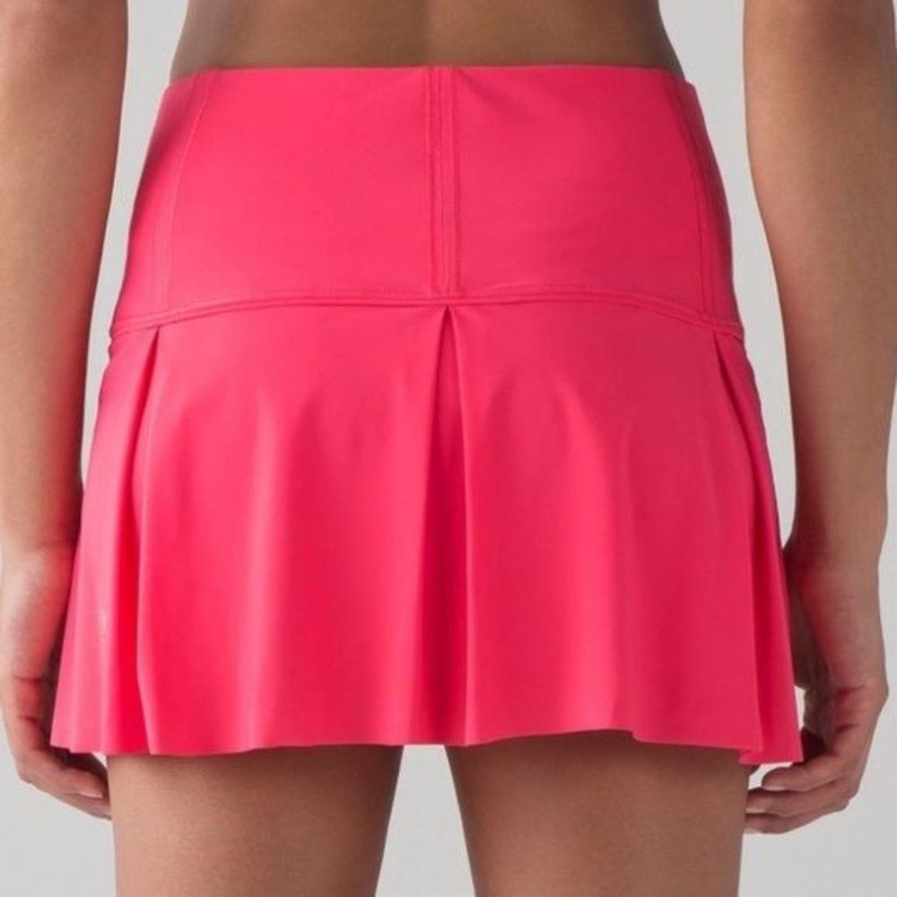 Lululemon Neon Pink Lost in Pace Skirt Lip Gloss 12 - Picture 2 of 10